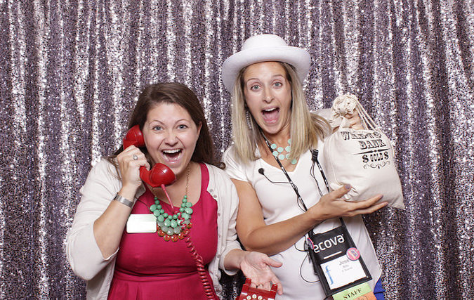 Marketing team having fun at Forum 2017 Casino Night