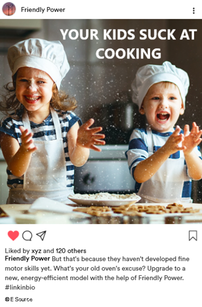 Meme for new household appliances Kids throwing flour in the air in the kitchen because they are not using new appliances