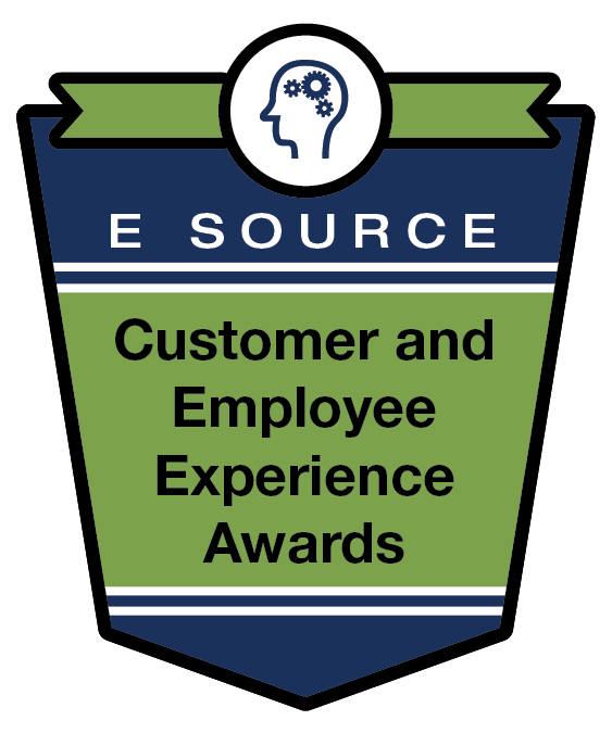 This is the logo for the E Source Customer and Employee Experience Awards