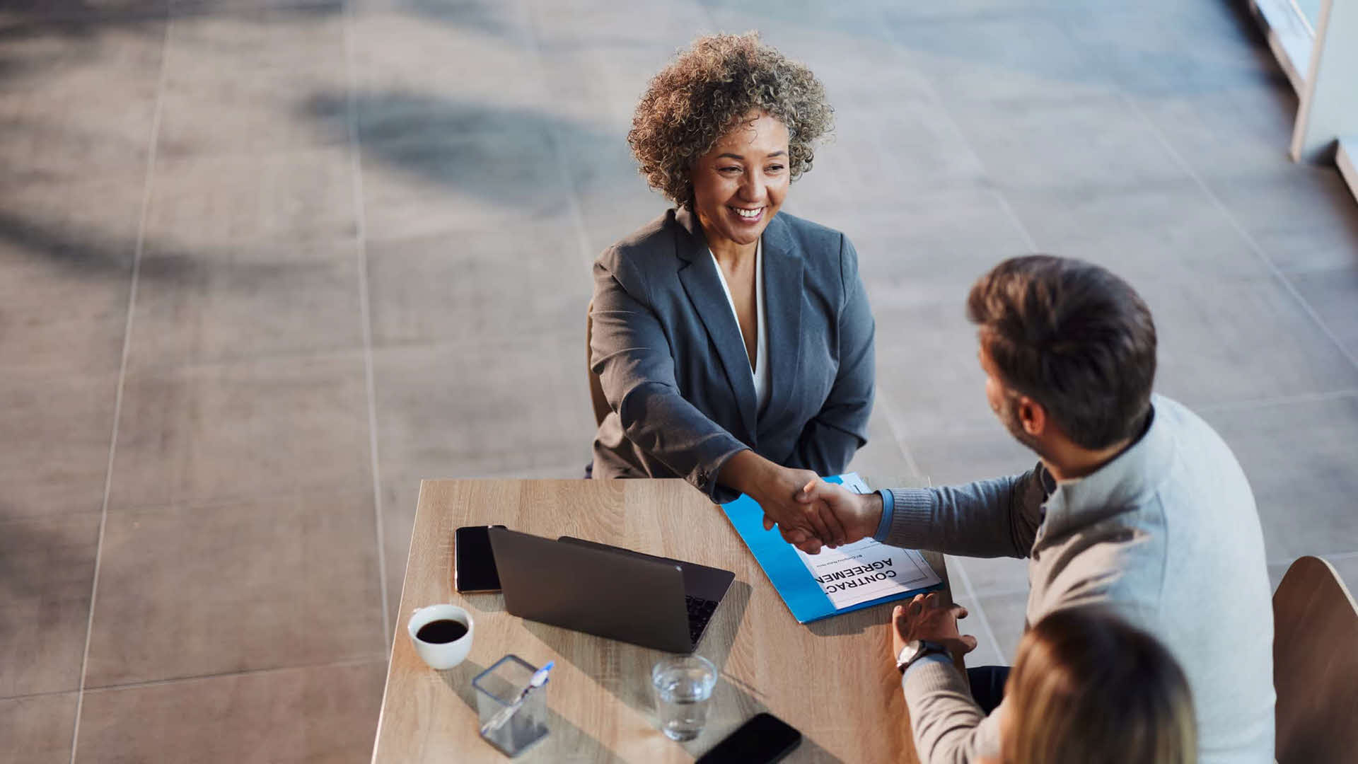 Trends in satisfaction among managed business customers