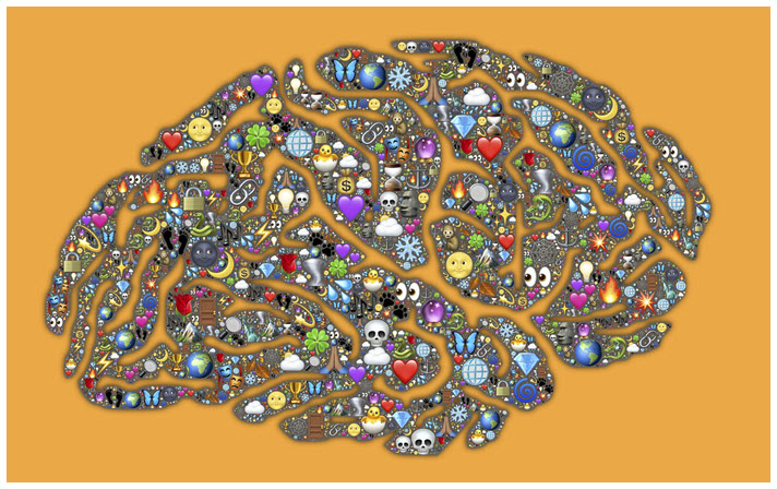 Brain power Illustration of a brain