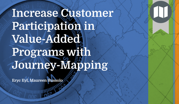 Feature image for Marketing White Paper on Journey Mapping This is a thumbnail of the cover of a white paper on journey mapping
